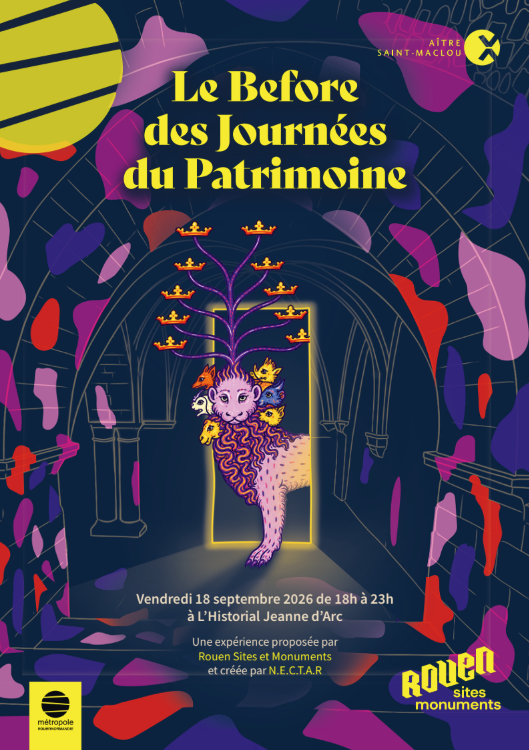 Affiche Les Before des Journées du Patrimoine